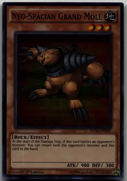 Neo-Spacian Grand Mole Ultra Rare Duelist Saga DUSA-EN061 LP - Image 1