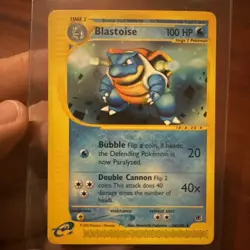 Blastoise 036/165 Expedition Base Set Regular Pokemon Card - Ungraded - Image 1