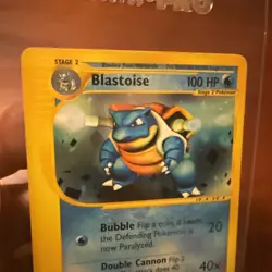 Blastoise 036/165 Expedition Base Set Regular Pokemon Card - Ungraded - Image 3