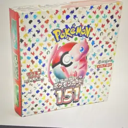 Pokemon Pokemon TCG 151 Japanese Booster Box 1 Box 7 Cards Mew Card Stock - Image 1