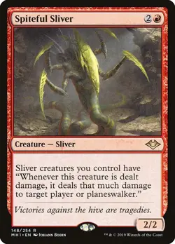 Spiteful Sliver Regular - Modern Horizons MTG-NM - Image 1