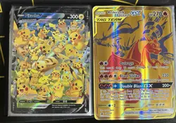 Pokemon Jumbo Oversized Card Lot of 37 + 25th Aniv Binder Snorlax VMAX Charizard - Image 2