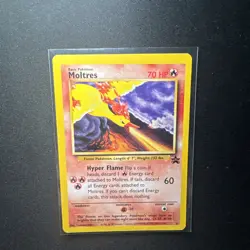 Moltres #21 Promo Black Star Wizards of the Coast 1999 Pokemon Card - Image 1