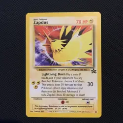Pokemon TCG Zapdos Black Star Promos 23 Regular Promo Card - Image 1