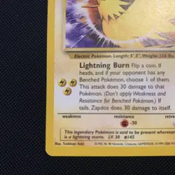 Pokemon TCG Zapdos Black Star Promos 23 Regular Promo Card - Image 5