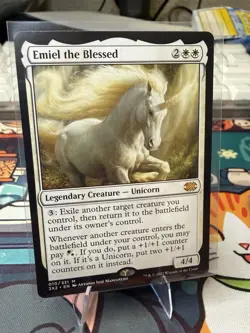 Emiel the Blessed x 1 - MTG - NM+ - 2X2 - 10/351 - Mythic Rare Unicorn - Image 1