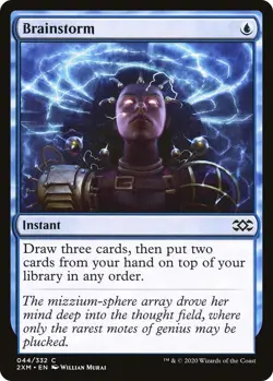 Brainstorm | FOIL| Double Masters | Near Mint - Image 1