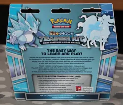 POKEMON SUN & MOON TRAINER KIT ( ALOLAN SANDSLASH & ALOLAN NINETALES ) SEALED!!! - Image 2
