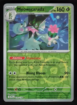 Meowscarada 018/159 Rare Journey Together Pokemon Reverse Holo NM/M - Image 1