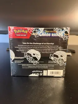 Pokemon Mega Evolution Chaos Rising Booster Box Sealed - Image 3