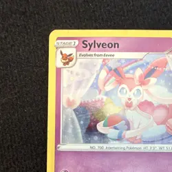 SYLVEON SWSH211 PROMO HOLO SWSH SWORD & SHIELD PROMOS POKEMON ENG 110HP MIZUE - Image 3