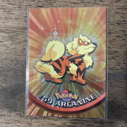 Pokemon Topps Chrome Holo Arcanine #59 NM - Image 1
