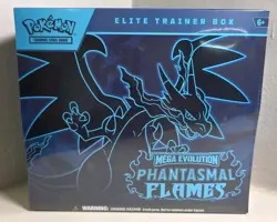 Pokemon TCG: Mega Evolution—Phantasmal Flames Elite Trainer Box - Image 1