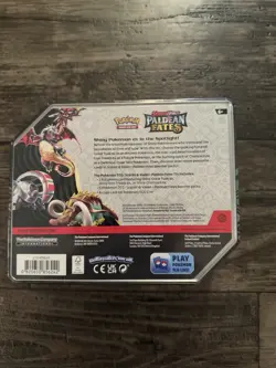 Pokemon TCG Scarlet & Violet Paldean Fates Iron Treads ex Tin 2024 Promo - Image 3