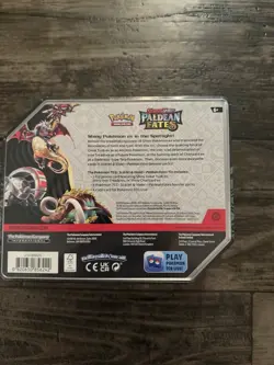 Pokemon TCG Scarlet & Violet Paldean Fates Iron Treads ex Tin 2024 Promo - Image 4