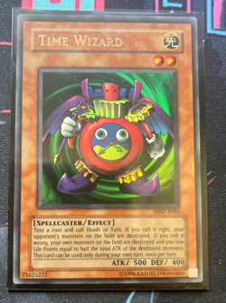 Yugioh MRD-E065 Time Wizard Ultra Rare UNL Edition NM - Image 1