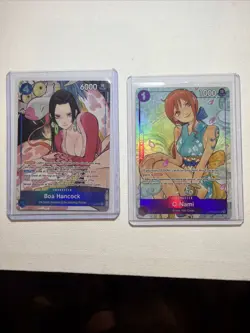 One Piece Illustration Box Vol 1 PROMO SET O-Nami & Boa Hancock! ST17-004 - Image 1