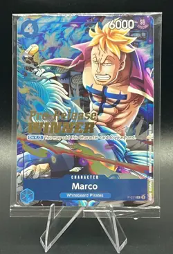 MARCO One Piece TCG Pre Release Winner P-071 OP08 - Image 1