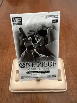 One Piece TCG Welcome Pack Vol.1 English Promo New Set of 16 - Image 1
