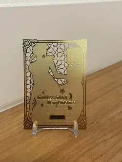 Yor Forger 071/200 - Goddess Story Custom Anime Waifu Doujin Gold Metal Card - Image 2