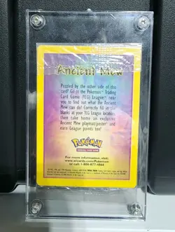Unopened Sealed Ancient Mew Card 2000 Pokemon Movie Release - Image 2