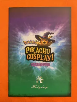 Pokemon Cosplay(Pikachu) Electric- #2 Alien-Fan Art Card From Peru - Image 2