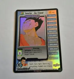 Dragon Ball Z CCG Yamcha The Friend #84 MP Unlimited Foil Card Cell Saga - Image 1
