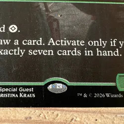 MTG Magus of the Library-Star Wars Hologram - Borderless - Special Guests - Image 2