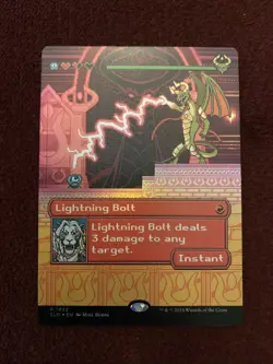 Lightning Bolt (1822) (Rainbow Foil) Secret Lair Drop Foil - Image 1