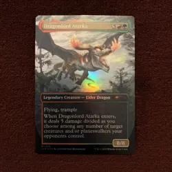 Dragonlord Atarka (Rainbow Foil) Secret Lair Drop Foil - Image 2
