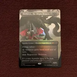 Skithiryx, the Blight Dragon (Rainbow Foil) Secret Lair Drop Foil - Image 1