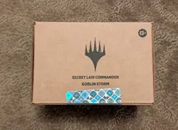 Magic The Gathering MTG Secret Lair Goblin Storm Commander Deck - In Hand Sealed - Image 1
