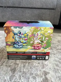 Prismatic Evolutions Empty Mini Tin Display - Art Set of 8 NO PACKS - Image 4