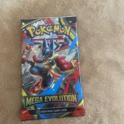 Pokemon Mega Evolution Single Booster Pack 10 Cards SEALED NEW! - Image 1