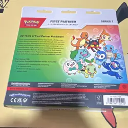 Pokemon TCG First Partner Illustration Collection Series 1 Promos + Booster - Image 2