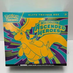 Pokemon Ascended Heroes ETB Elite Trainer Box (Factory Sealed) - Image 1