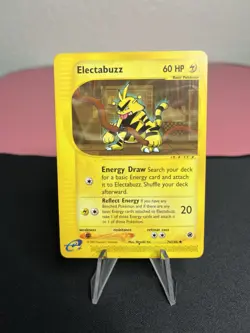 Electabuzz 076/165 Pokemon Expedition Base Set E-Reader E-Series Vintage - NM - Image 1