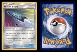 U-Turn Board 211/236 Uncommon Unified Minds Pokemon TCG Reverse Holo NM - Image 3