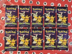 Pokemon TCG Trick Or Trade 2023 Bundle Lot 10x Sealed Packs Out Of Production - Image 1