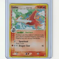 Latias Pokemon Card Holon Phantoms 2006 TCG Holo Card 11/110 - Image 1