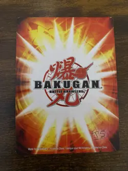 Bakugan Card - Alice’s Surprise Blue Ability McDonald’s 14/18McD 2009 - Image 2