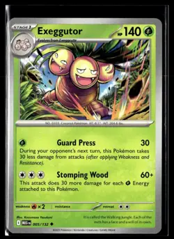 2025 Pokemon - Mega Evolutions Exeggutor #5 - Image 1