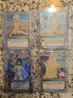 Bleach Soul Card Battle Complete Beach Bikini Set With Rangiku Yoruichi And More - Image 3