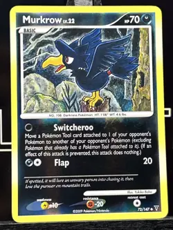 Murkrow 72/147 Supreme Victors Reverse Holo Pokemon Card - Image 3