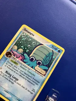 Pokemon TCG Omanyte Legend Maker 60/92 Reverse Holo Card Stamped - Image 4