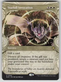 Starfall Invocation (Showcase) Normal R Bloomburrow 298 NM - Image 1