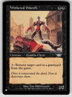 Withered Wretch Uncommon The List Reprints 86/145 MTG Near Mint 2020 - Image 1