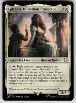 Gilraen, Dunedain Protector Commander: The Lord of the Rings 13 MTG NM - Image 1