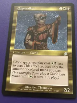 Magic: The Gathering Scourge Edgewalker Free Shipping Light Play Condition - Image 1