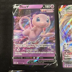 Pokemon Mew V, Vmax And Mewtwo V X2 Bundle. 4 Cards In Total. - Image 2